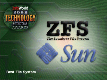 Sun开发的ZFS文件系统