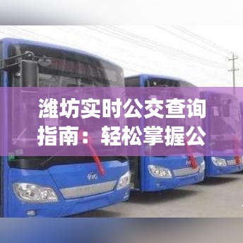 潍坊实时公交查询指南：轻松掌握公交动态