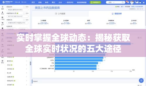 实时掌握全球动态：揭秘获取全球实时状况的五大途径