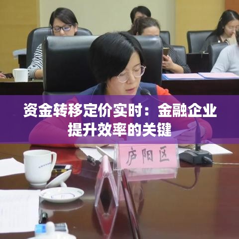 资金转移定价实时：金融企业提升效率的关键