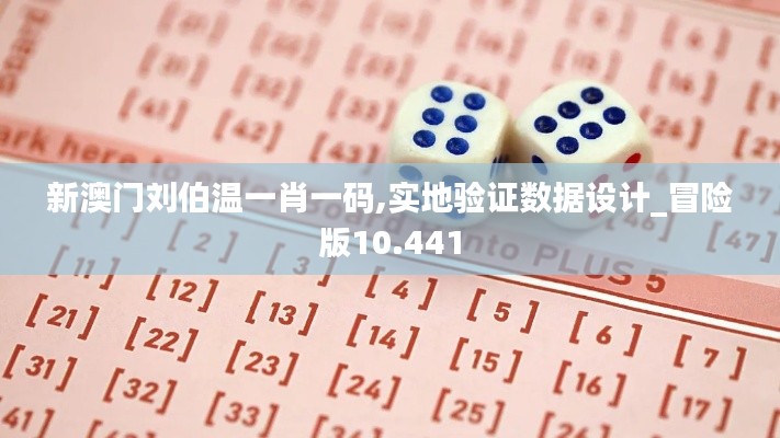 新澳门刘伯温一肖一码,实地验证数据设计_冒险版10.441