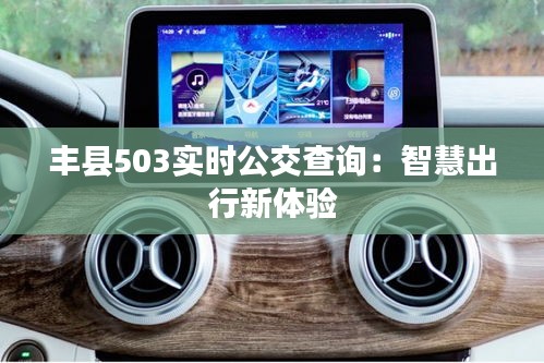 丰县503实时公交查询：智慧出行新体验