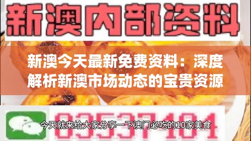 新澳今天最新免费资料：深度解析新澳市场动态的宝贵资源