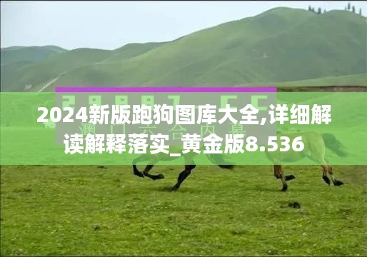 2024新版跑狗图库大全,详细解读解释落实_黄金版8.536