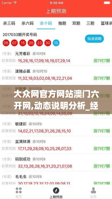 大众网官方网站澳门六开网,动态说明分析_经典版8.165
