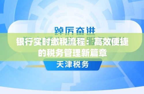 银行实时缴税流程：高效便捷的税务管理新篇章