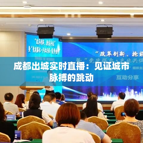 成都出城实时直播：见证城市脉搏的跳动