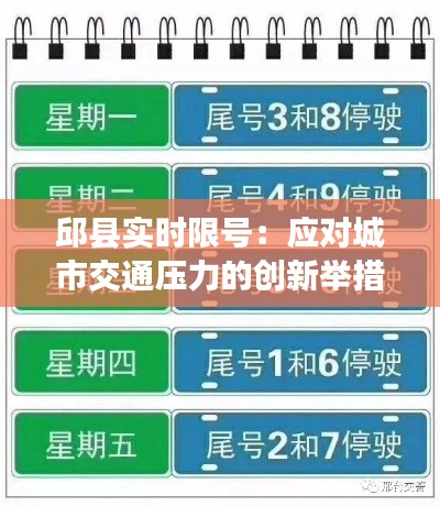 邱县实时限号：应对城市交通压力的创新举措