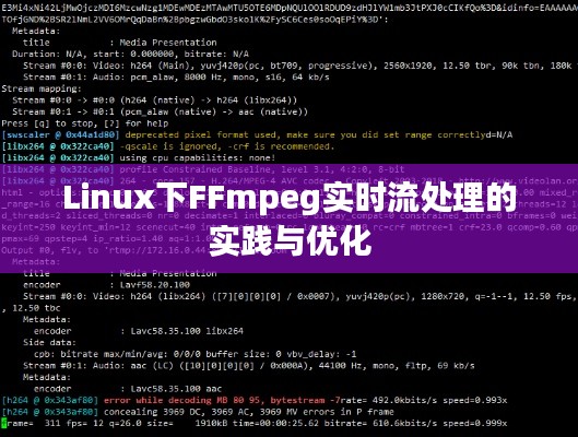 Linux下FFmpeg实时流处理的实践与优化