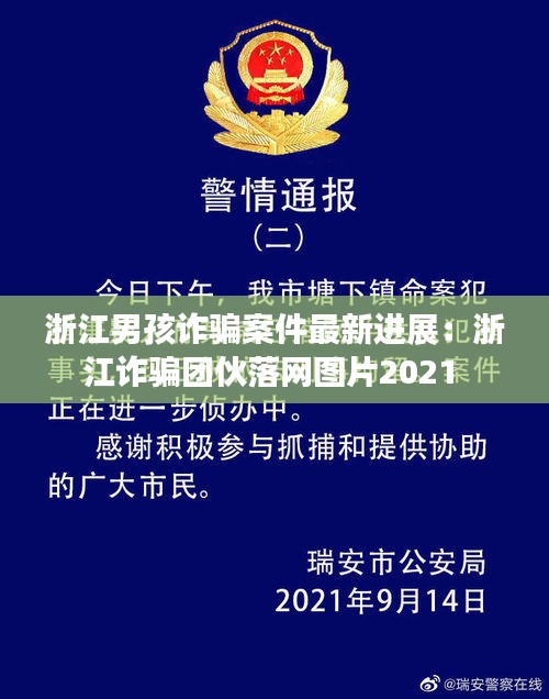 浙江男孩诈骗案件最新进展：浙江诈骗团伙落网图片2021 