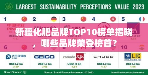 新疆化肥品牌TOP10榜单揭晓，哪些品牌荣登榜首？
