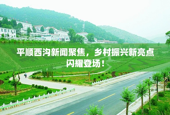 平顺西沟新闻聚焦，乡村振兴新亮点闪耀登场！