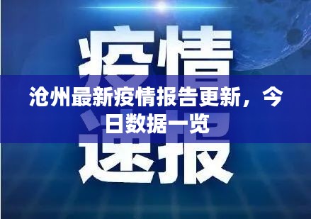 沧州最新疫情报告更新，今日数据一览