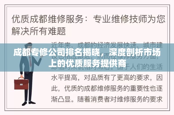 成都专修公司排名揭晓，深度剖析市场上的优质服务提供商