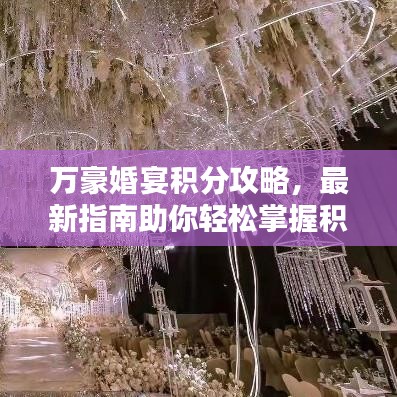 万豪婚宴积分攻略，最新指南助你轻松掌握积分福利！