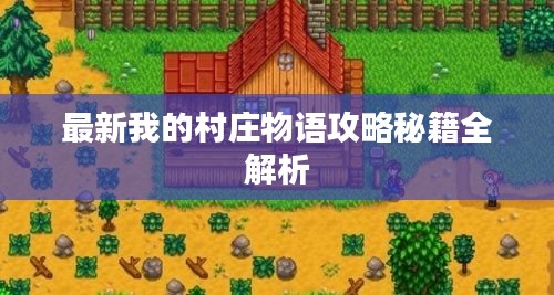 最新我的村庄物语攻略秘籍全解析
