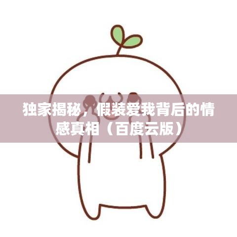独家揭秘，假装爱我背后的情感真相（百度云版）