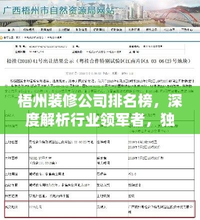 梧州装修公司排名榜，深度解析行业领军者，独家上榜！