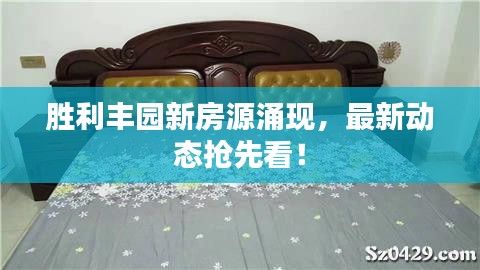 胜利丰园新房源涌现，最新动态抢先看！