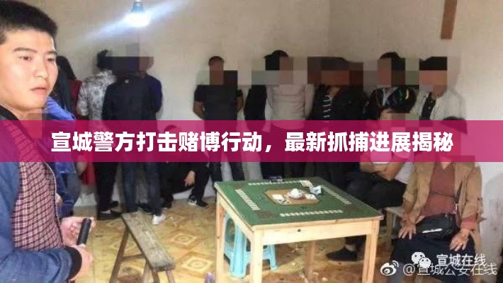 宣城警方打击赌博行动，最新抓捕进展揭秘