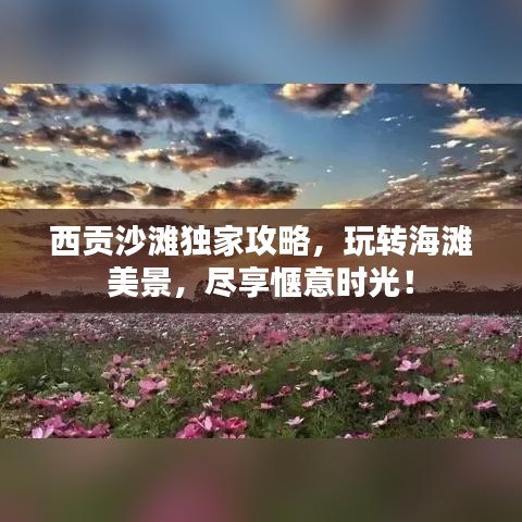 西贡沙滩独家攻略，玩转海滩美景，尽享惬意时光！