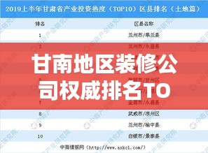 甘南地区装修公司权威排名TOP榜及行业深度分析