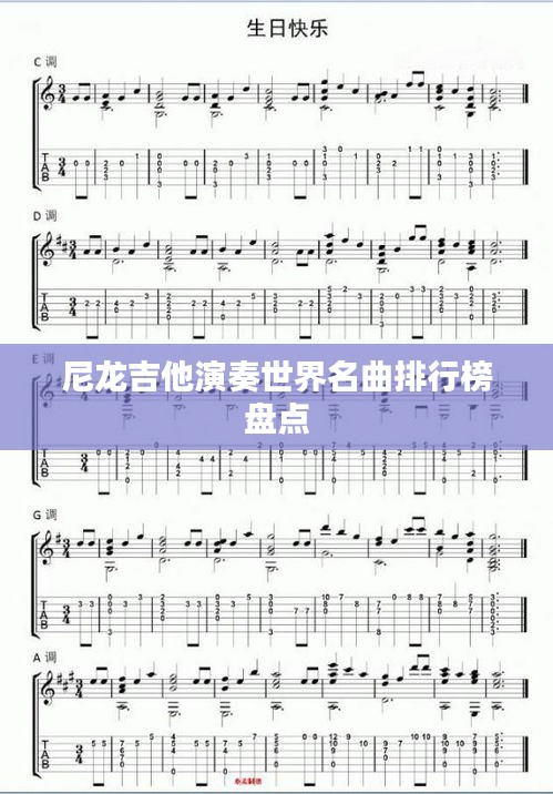 尼龙吉他演奏世界名曲排行榜盘点