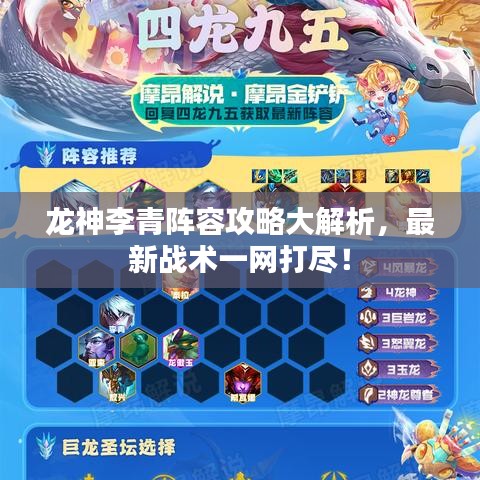 龙神李青阵容攻略大解析，最新战术一网打尽！