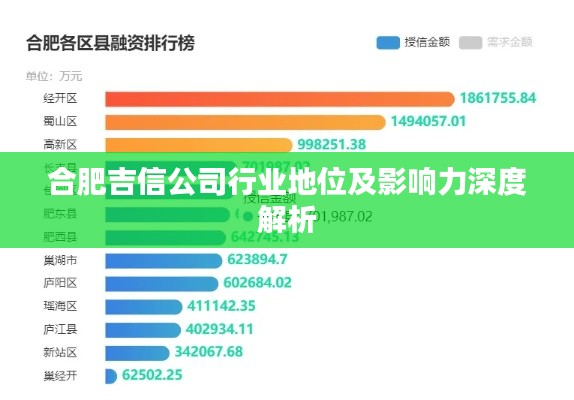 合肥吉信公司行业地位及影响力深度解析