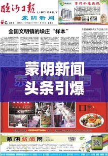 蒙阴新闻头条引爆热点，央视报道揭秘最新动态