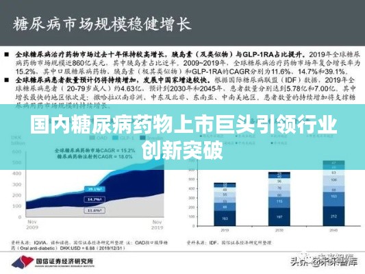 国内糖尿病药物上市巨头引领行业创新突破