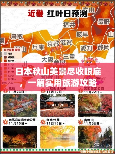 日本秋山美景尽收眼底，一篇实用旅游攻略