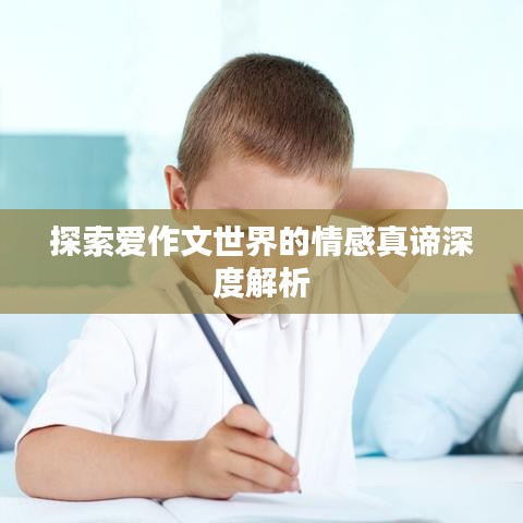 探索爱作文世界的情感真谛深度解析