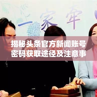 揭秘头条官方新闻账号密码获取途径及注意事项
