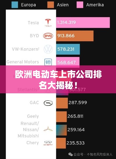欧洲电动车上市公司排名大揭秘！