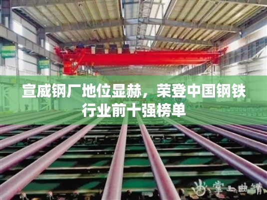 宣威钢厂地位显赫，荣登中国钢铁行业前十强榜单